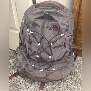 The North Face Purple/Gray Backpack